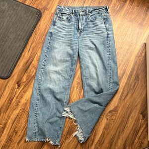 American Eagle Outfitters Light Blue Flare Jeans